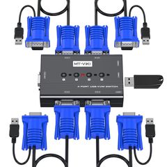 MT-VIKI 8ポート USB2.0 KVMスイッチ MT-801HK-C - メルカリ