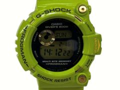 ジーショック G-SHOCK CASIO カシオ FROGMAN フロッグマン 雨蛙 耐衝撃構造 20気圧防水 2422 緑 GW-200F メンズ腕時計グリーン 104T-15