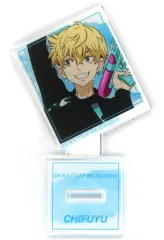 【中古】アクリルスタンド・アクリルパネル 松野千冬(フェイス) 「東京リベンジャーズ POP UP STORE IN TOWER RECORDS 描き下ろしイラスト ウォーターガンバトルver. トレーディングアクリルスタンド」