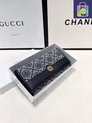 【今日特価】Tory Burch トリーバーチ 新作アクセサリー 布と牛皮の組み合わせでファッション性に富む
