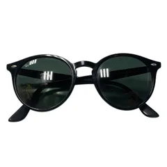 ♪3221 Ray-Ban レイバン サングラス　RB2180-F　グリーンレンズ　ブラックフレーム 中古 51▢20