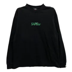 SAPEur サプール オーバルロゴ OVAL LOGO ロンT SAPEur サプール オーバルロゴ OVAL LOGO ロンT