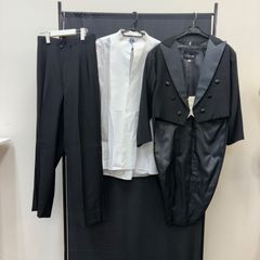 社交ダンス　ダンス衣装　燕尾服　Chacott　チャコット　３点セット　黒