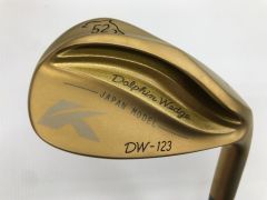 【最短翌日発送】Dolphin Wedge DW-123 ゴールド | 52 | S200 | ダイナミックゴールド 95 | 中古 | ウェッジ | キャスコ