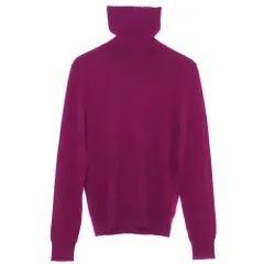 DOLCE＆GABBANA カシミヤタートルネックニットセーター サイズ44 パープル