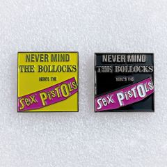 SEX PISTOLS セックスピストルズ "Never Mind the Bollocks, Here's the Sex Pistols" ピンバッジ - PUNK パンクロック