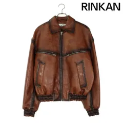 Acne Studios レザージャケット ライダース ダブル ベージュ 34 Acne Studios レザージャケット ライダース ダブル ベージュ 34