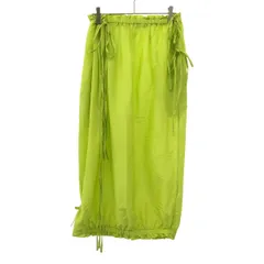 nadia ナディア 25SS cotton skirts コットンスカート N08094 グリーン Fのサムネイル
