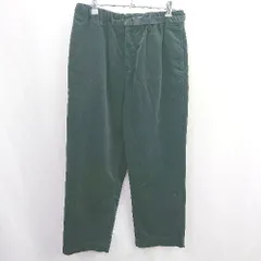 ◇ ⊇ 無印良品 ウエストゴム コーデュロイ ウエストベルト テーパードパンツ サイズL ブラック レディース E  【1506300025426】