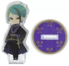 【中古】アクリルスタンド・アクリルパネル ジェイド・リーチ 「ディズニー ツイステッドワンダーランド ミニアクリルスタンドコレクションVol.3(式典服)」