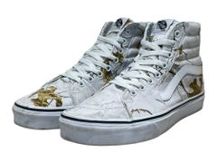 VANS (バンズ) REALTREE XTRA SK8 HI ハイカットスニーカー リアルツリー 26.5cm US8.5 ホワイト メンズ/065