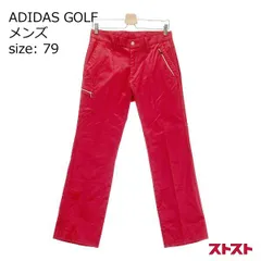 ADIDAS GOLF アディダスゴルフ IC039 ストレッチパンツ レッド系 79 [240101138628]