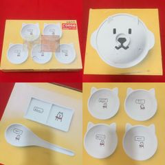 非売品　ソフトバンク　SoftBank　お父さん　土鍋・鍋用レンゲ・小鉢・薬味皿　セット　　zz