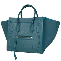 【希少モデル】美品　セリーヌ CELINE　ラゲージ　ファントム　チェック柄 CELINE セリーヌ ラゲージ ファントム ハンドバッグ トート