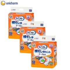 ユニチャーム ライフリー 横モレ安心テープ止め Lサイズ計80枚(20枚×4