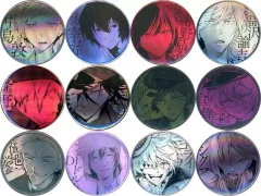 【中古】バッジ・ピンズ 全12種セット 「文豪ストレイドッグス 大博覧会 第二幕 トレーディングホログラム缶バッジ(原作ver.)」