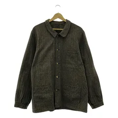 SUGAR CANE / シュガーケーン | ×Mr.Freedom ミスターフリーダム / プシーブルース コットンコンバート ストライプ ジャケット | 40 | ブラウン | メンズ