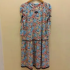 M24 スーパービューティー　花柄チュニック　ワンピース　42サイズ　新品タグ付き　デート　お出かけに