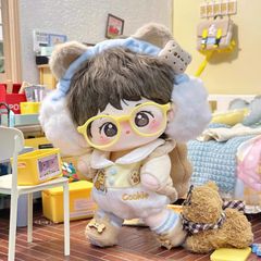 20cm ぬいぐるみ 服 衣装 連体服 着替え 20cm ぬいぐるみ 服 20cm ミニ洋服 ぬいぐるみ用服 日常服人形 ファッション アイドル衣装 着せ替え  萌え ぬい活 推しぬい 棉花娃娃