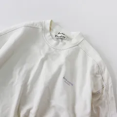 アクネ ストゥディオズ Acne Studios クルーネックスウェットシャツ S/オフホワイト トップス 丸首【2400013664431】のサムネイル