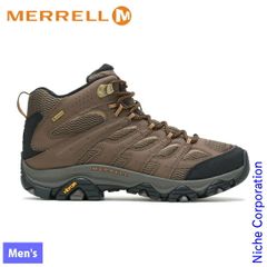 [Brand New] Merrell Moab 3 Synthetic Mid Gore-Tex Wide Width Men's Earth M500253W Outdoor Wear Hiking Boots Mountain Climbing Shoes Men's Hiking Boots
