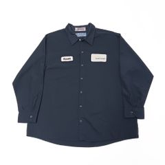 ARAMARK アラマーク ワークシャツ 長袖 2XL ネイビー