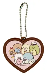 【中古】雑貨 【アタリ1】ハート(ピンク) 「おっきなすみっコぐらし展～みんなですみっコバスツアー～ ラバーキーホルダーコレクション」
