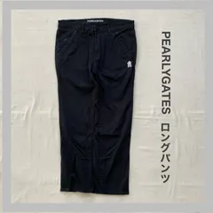 【未使用】パーリーゲイツ　PGG キルティングパンツ　サイズ6 ブラック PEARLY GATES(パーリーゲイツ) パンツ｜中古ゴルフウェア通販