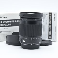 SIGMA シグマ 18-300mm F3.5-6.3 DC MACRO OS HSM Contemporary ペンタックス用 交換レンズ【中古】