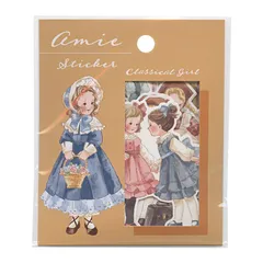Amie sticker/アミステッカー フレークシール【クラシカルガール】女の子 コラージュ デコ