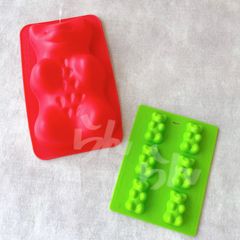 HARIBO【日本未販売】シリコン型　2セット　小&大　ハリボー　グミ　ゴールドベア　製菓