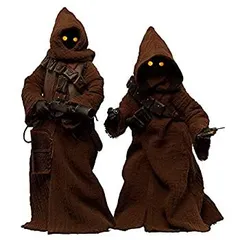 【中古】 クリーチャーズ・オブ・ギャラクシースター・ウォーズ ジャワ2体セット 1/6スケール プラスチック製 塗装済み可動フィギュア