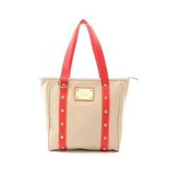 ルイ・ヴィトン LOUIS VUITTON トートバッグ カバMM M40035 ベージュ キャンバス レザー カバMM レディース Used B