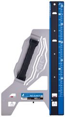 Style:アジャスト_Size:45cm シンワ測定(Shinwa Sokutei) 丸ノコガイド定規 エルアングルPlusアジャスト 45cm 併用目盛 73180