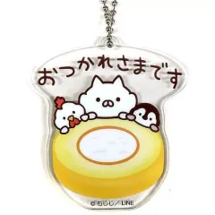 【中古】雑貨 ねこくん＆ぺんちゃん＆からあげクン(おつかれさまです) 「ねこぺん日和×ローソン アクリルキーホルダー」