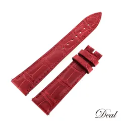 未使用 展示品 フランクミュラー 純正 レザーベルト 5850 18mm 赤 ワンタッチ式 メンズ 時計ベルトのサムネイル