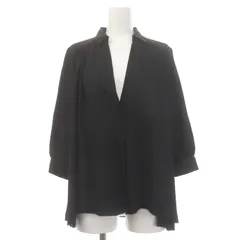 ブラック バイ マウジー BLACK by moussy シャツ ブラウス 七分袖 スキッパー F 黒 ブラック /MFのサムネイル