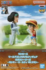 【中古】フィギュア モンキー・D・ルフィ＆クザン(青雉) 「ワンピース」 ワールドコレクタブルフィギュア ログストーリーズ-モンキー・D・ルフィVSクザン-