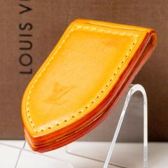 ルイヴィトン マネークリップ パンス ア ビエ M64692 ヌメ革 マグネット 箱付き メンズ LOUIS VUITTON