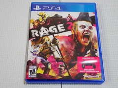 PS4★RAGE 2 海外版 北米版 ステッカー付★箱付・説明書付・ソフト付★動作確認済