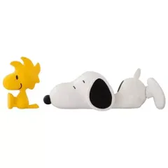 【中古】トレーディングフィギュア スヌーピー＆ウッドストック 「PEANUTS すわらせ隊」