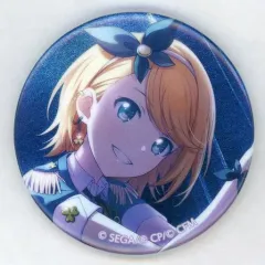 【中古】バッジ・ピンズ 鏡音リン 「プロジェクトセカイ カラフルステージ! feat. 初音ミク グリッター缶バッジ イベントイラストコレクション vol.20 B」