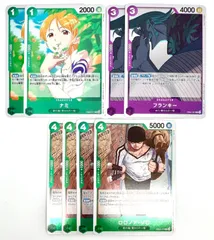 【専用ページ】 ONE PIECE CARD GAME ナミ フランキー ゾロ R 8枚のサムネイル