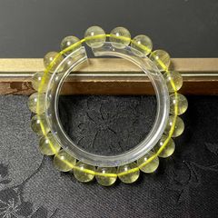 CMC波動転写ブレスレット 天然石シトリン6mm玉 - メルカリ