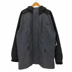 ナイキ NIKE 90S 銀タグ 裏地フリース 切り替え ナイロン マウンテンパーカー メンズ JPN：M 