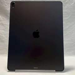 【美品】iPad/Pro/12.9インチ/第3世代/256GB/スペースグレイ/MTHV2J/A/SIMフリー/バッテリー93%/サイクル95回/No.3130