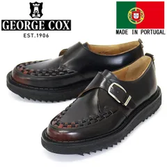 【貴重モデル】【美品】ジョージコックス　e cox uk8 GEORGE COX 美品 ジョージコックス UK8 インサイドジップブーツ