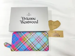 【七重浜793-13-070521nh】VivienneWestwood ヴィヴィアンウエストウッド 長財布 BIOGREEN SAFFIANO PRINTED CLASSIC ZIP WALLET  51050023-S000V【併売】【中古】【レディース】