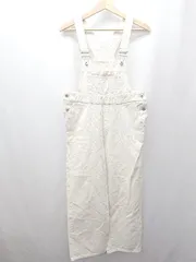 ◇ Θ apres jour mignon 綿100% オーバーオール サイズF アイボリー レディース E  【1504240014777】