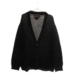 PRADA (プラダ) バージンウールニットカーディガン UMG103 ブラックのサムネイル